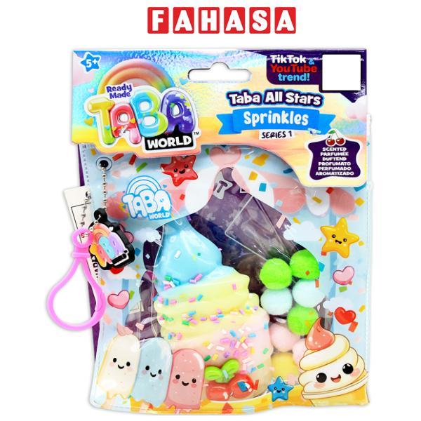 Đồ Chơi Móc Khóa Squishy - Taba World 855012-6L - Kem Ốc Quế