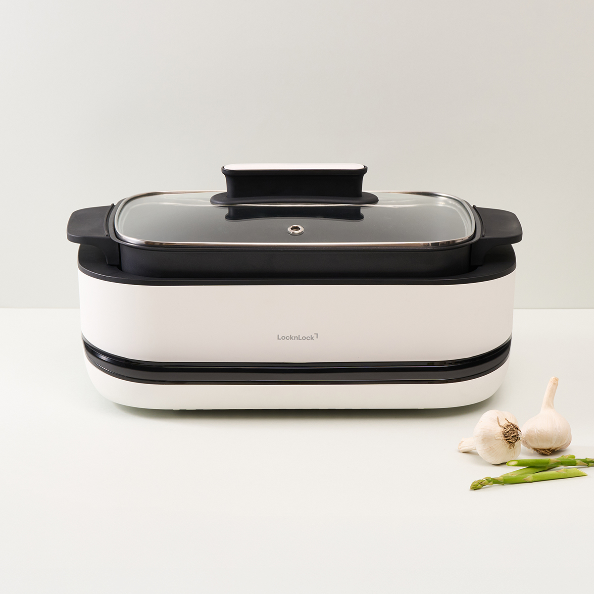 Nồi Điện Đa Năng LocknLock EJP261WHT Dung Tích 6L, Hàng Chính Hãng, Tùy Chỉnh Công Suất Và Hẹn Giờ - JoyMall