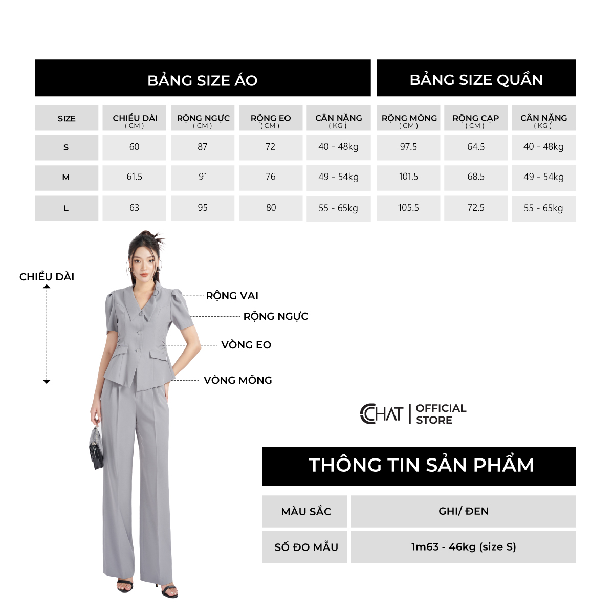 Set Đồ Nữ  Áo Cổ V Quần Suông Chất Tuytsi Cao Cấp Mềm Mịn 53BNS2002ST