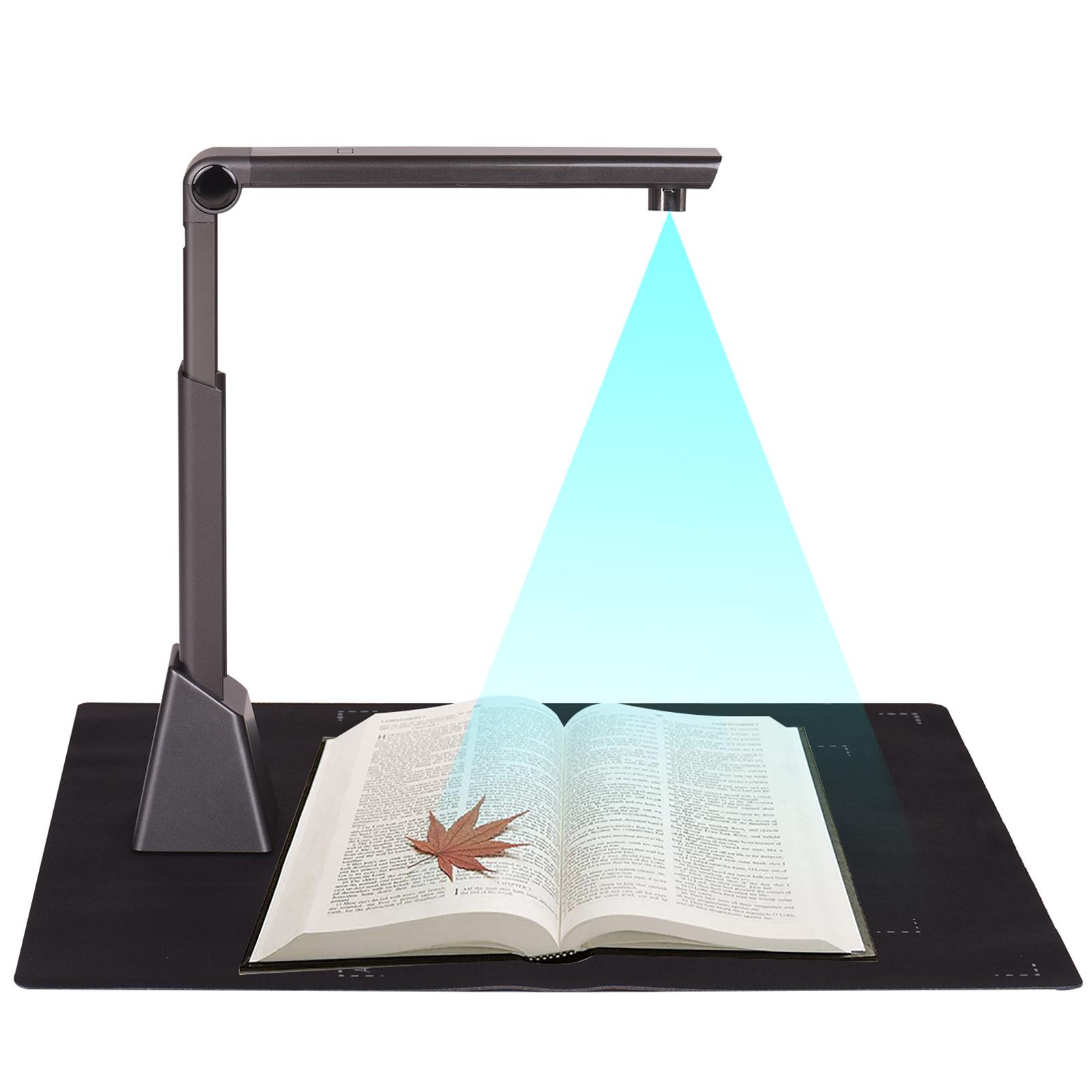 Portable Adjustable High Speed USB Book Image Document Camera Scanner 8 Mega-pixel HD High-Definition Max. A3 Scanning