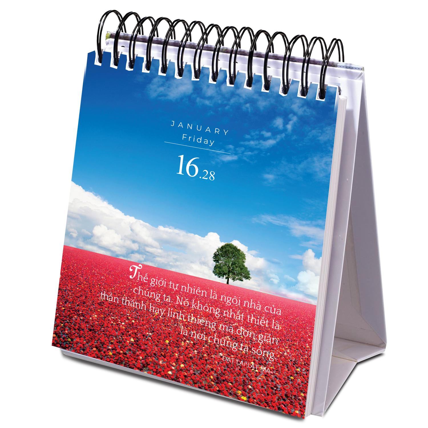 Lịch Bàn 2026 - Vườn Tâm Tỉnh Thức