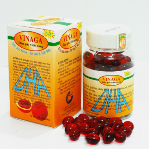 Dầu gấc (VINAGA-DHA-GACOIL CAPSUL)