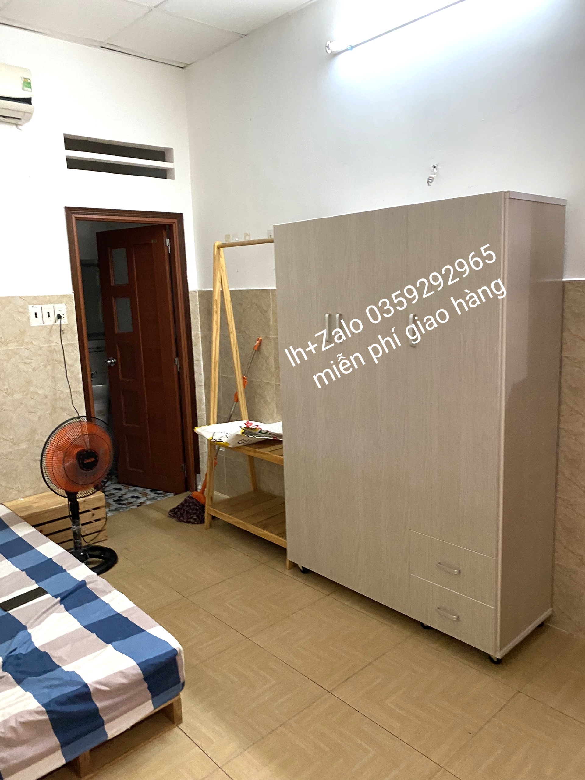 Tủ nhựa đài Loan 3 cánh