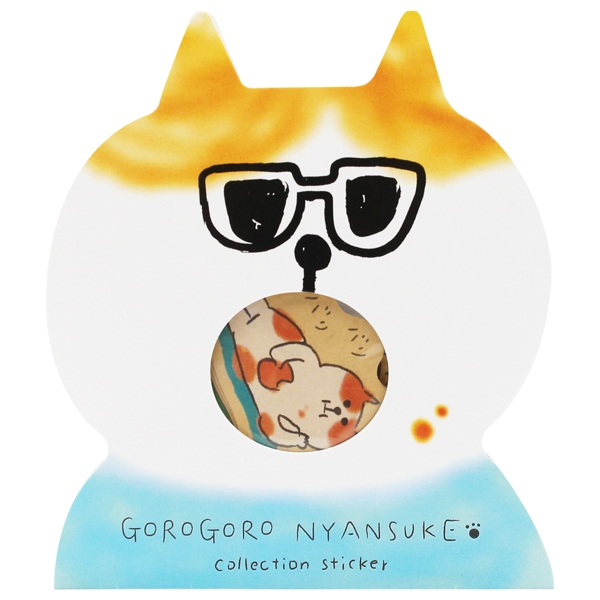 Sticker Sumikko Gurashi - Gorogoro Nyansuke