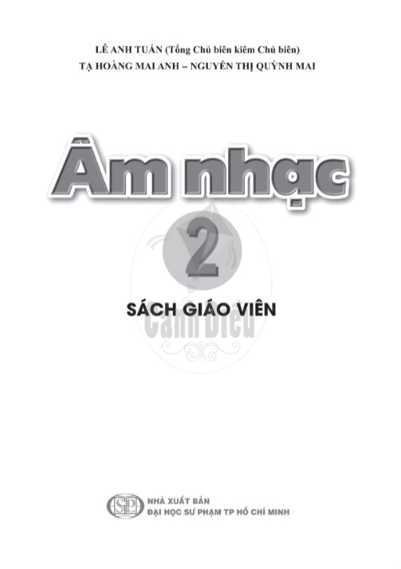 Sách Giáo Viên Âm Nhạc Lớp 2 Bộ Cánh Diều