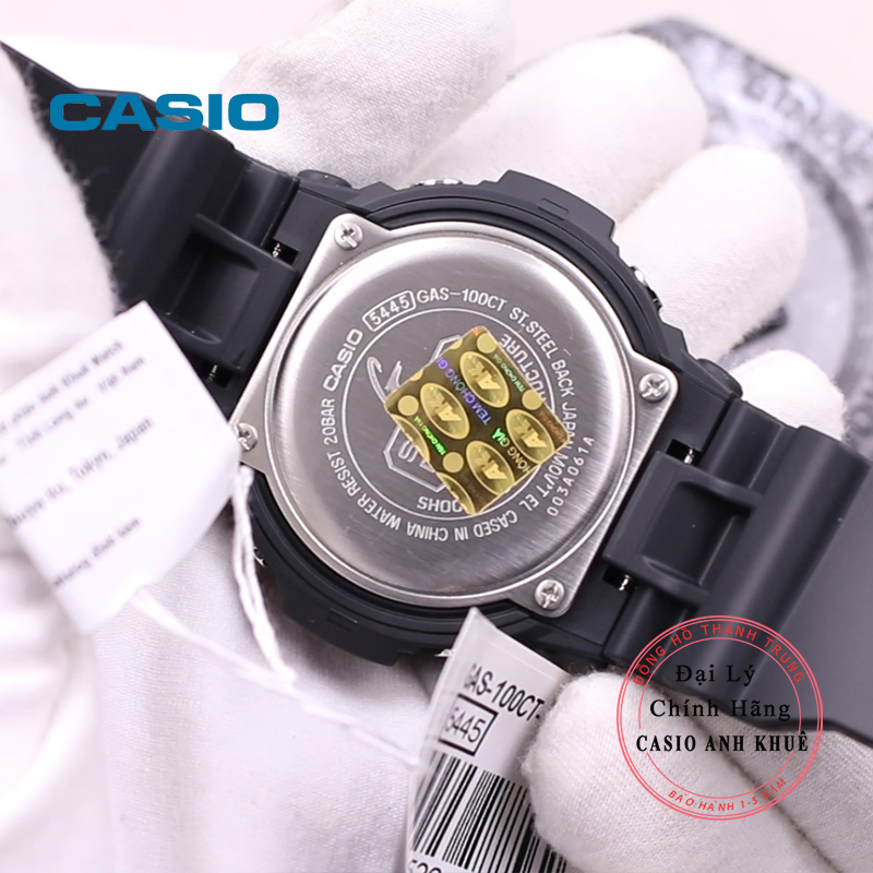 Đồng Hồ Nam Casio G-Shock GAS-100CT-1ADR