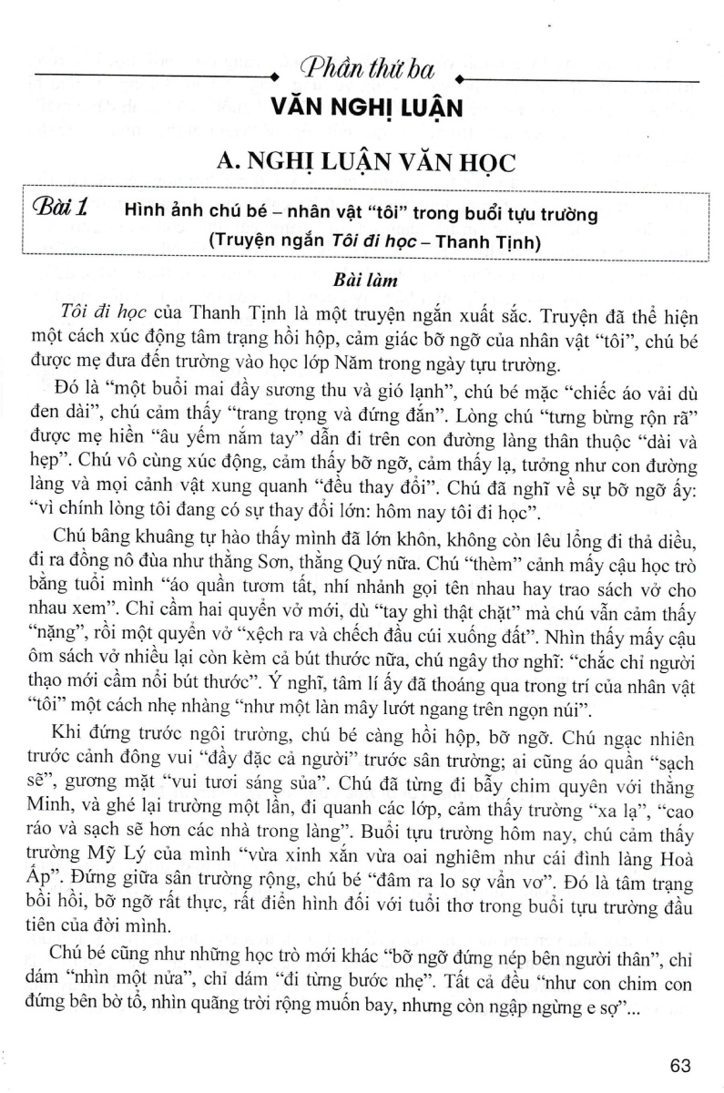 Những Bài Văn Đạt Điểm Cao Của Học Sinh Giỏi 8 _HA