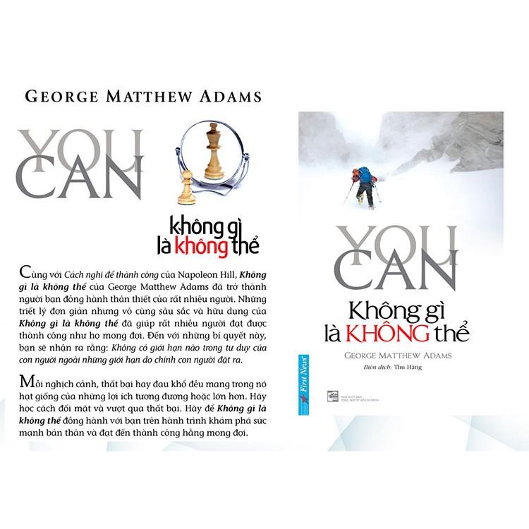 Sách - You Can Không Gì Là Không Thể  - First News