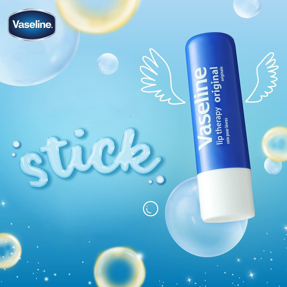 Vaseline Sáp Dưỡng Môi Mềm Mịn