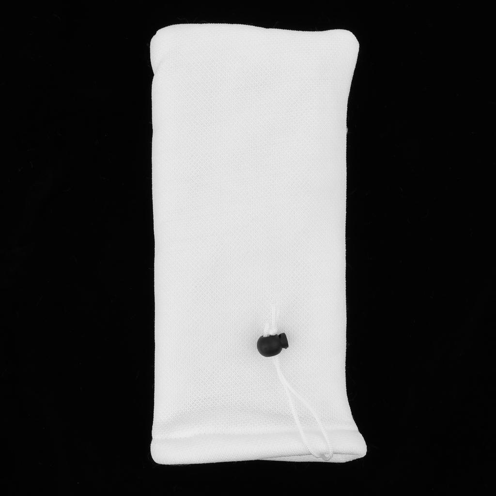 2X 2 pcs White Aquarium Tank Filter Bags Polyester Fish Tank Filter Sock Bags S