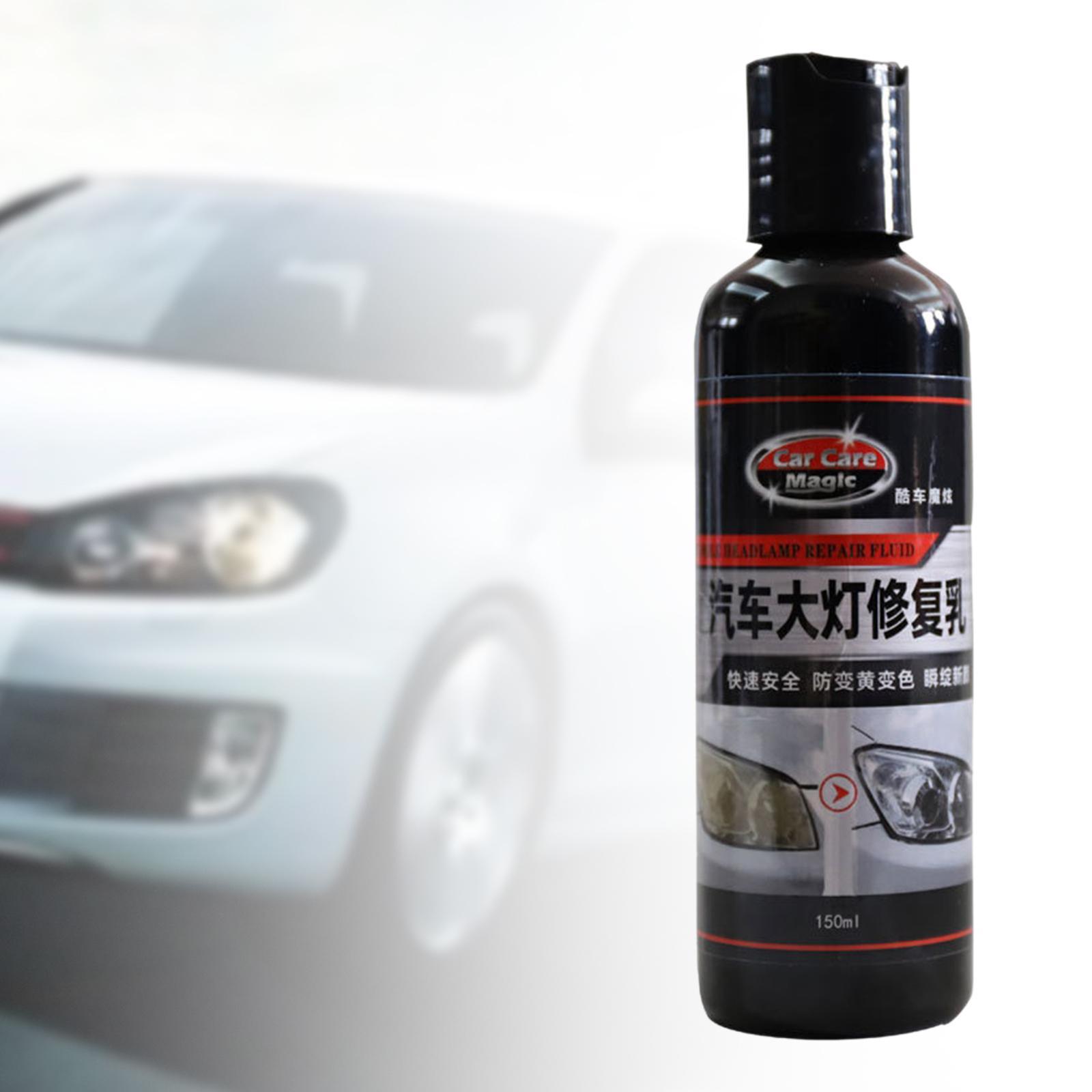 Headlight Polisher Liquid Headlight Restoration Headlight Restorer 150ml