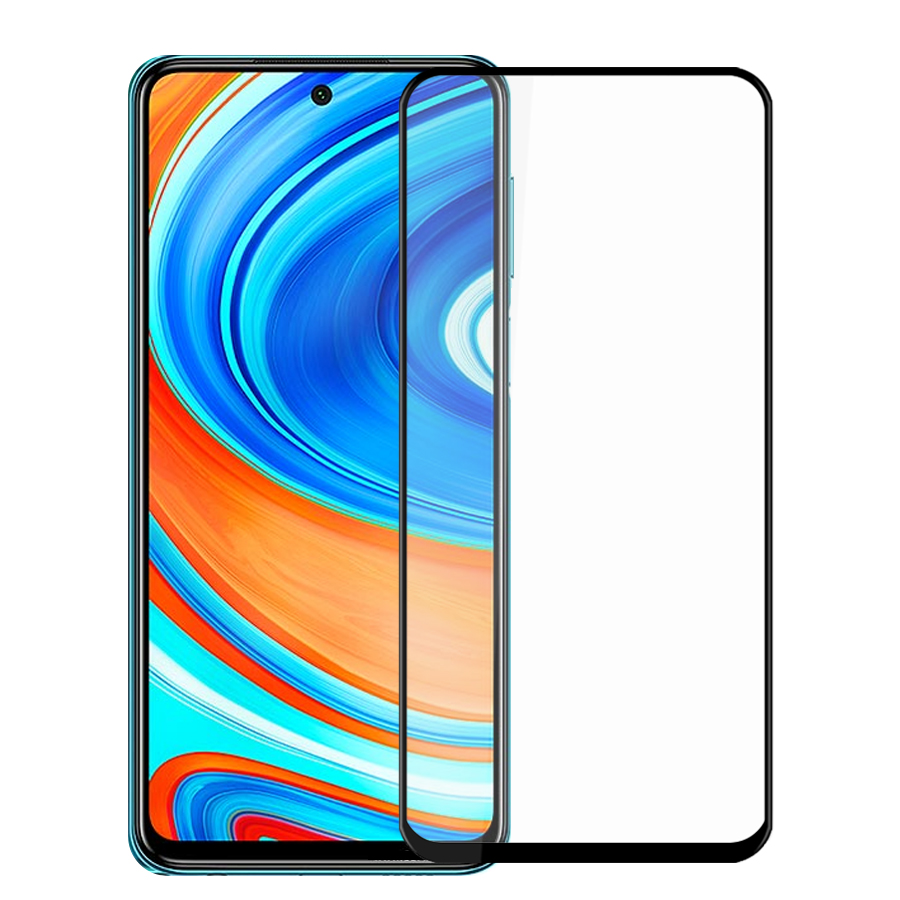 Kính cường lực 9H Dành Cho Xiaomi Redmi Note 9 Pro Max Full màn hình Full keo- Handtown- Hàng Chính Hãng