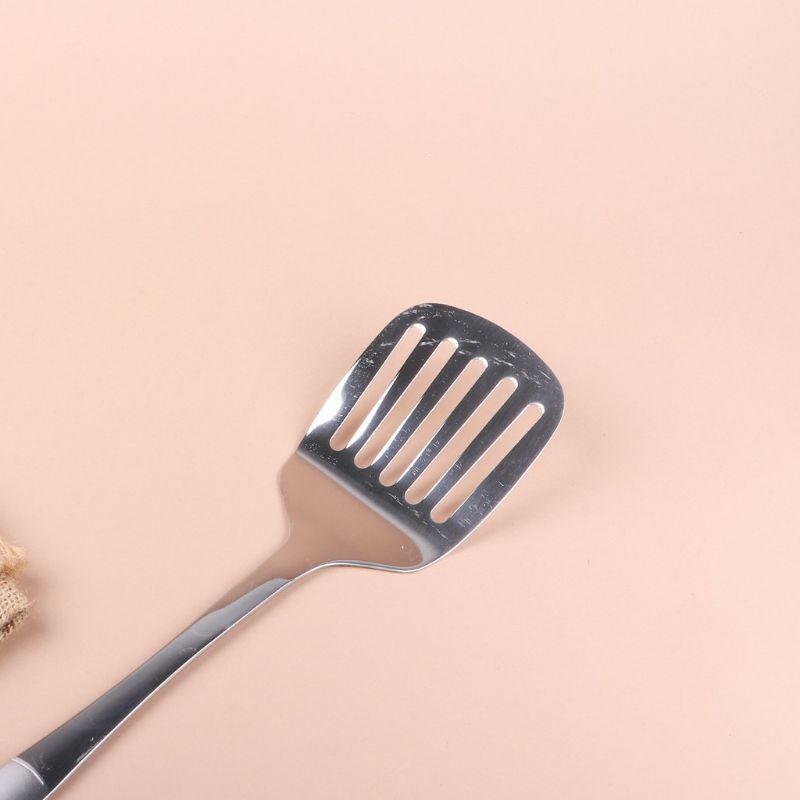 Xẻng - vá - sạn lật chiên xào đồ ăn inox sáng bóng cao cấp