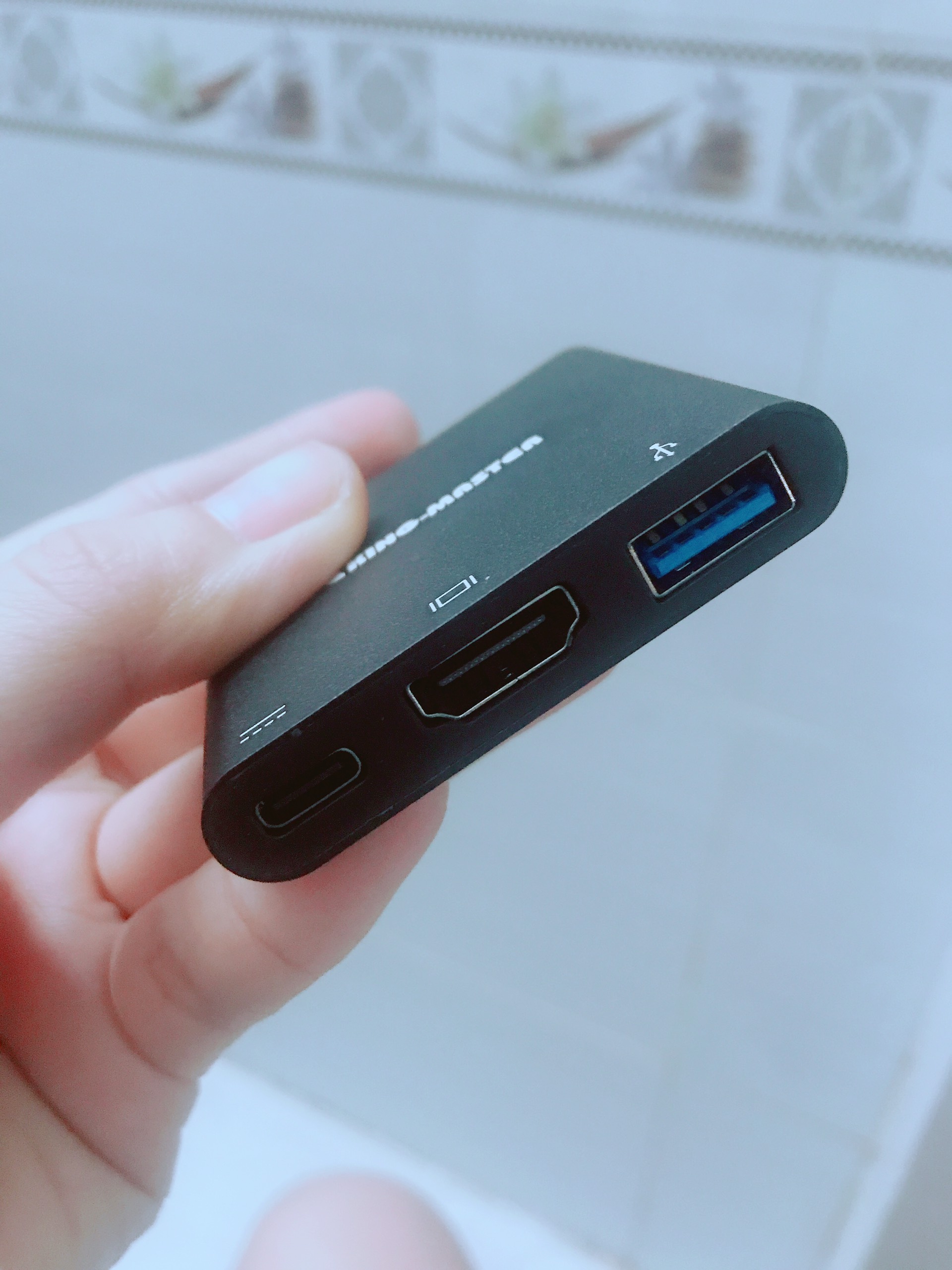 USB Hub Type C ra HDMI + USB 3.0 + PD Kingmaster KY-V125B