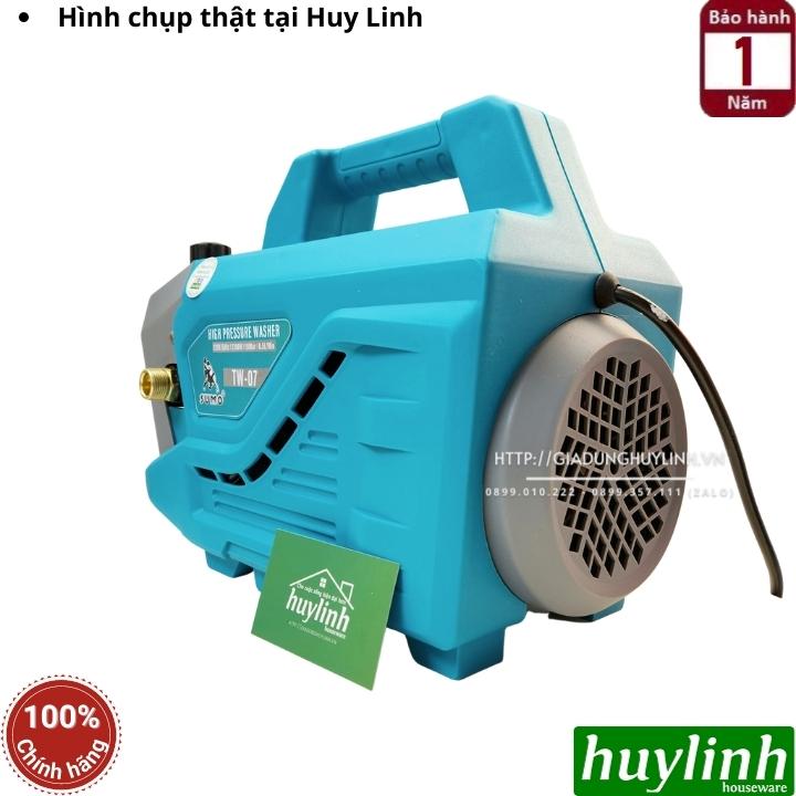 Máy rửa xe CÓ CHỈNH ÁP Sumo TW07 - Công suất 2300W - Áp lực bơm 150 bar - Motor từ lõi đồng 100% - Hàng chính hãng