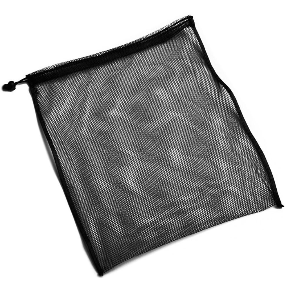 3 Túi Vải lưới đựng đồ dùng có Khóa đóng bằng dây rút trượt chất liệu polyester khô nhanh và nhẹ