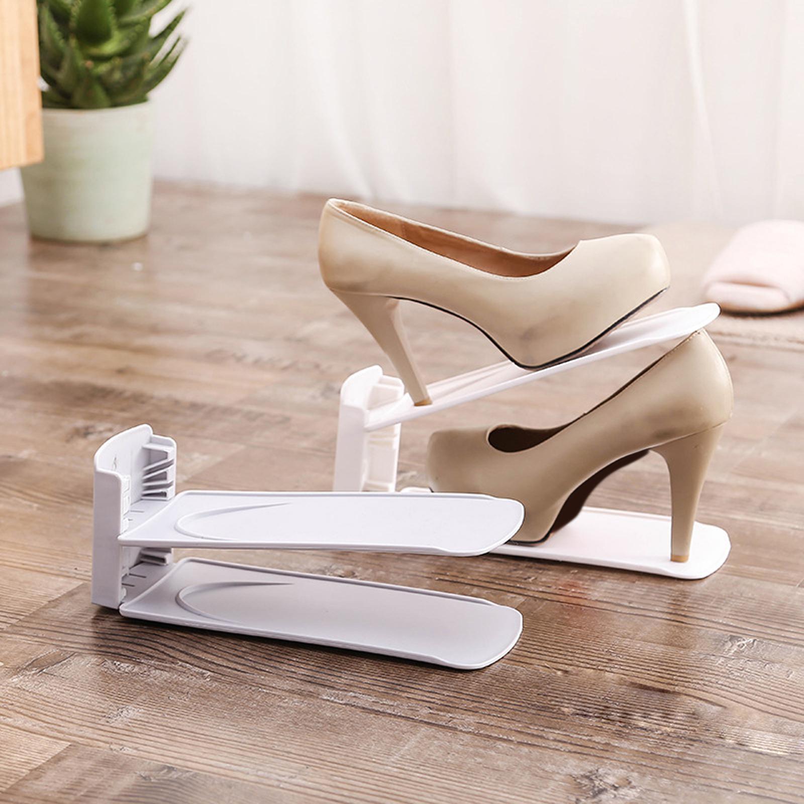 Shoe Stand shoe riser Stainless Steel White