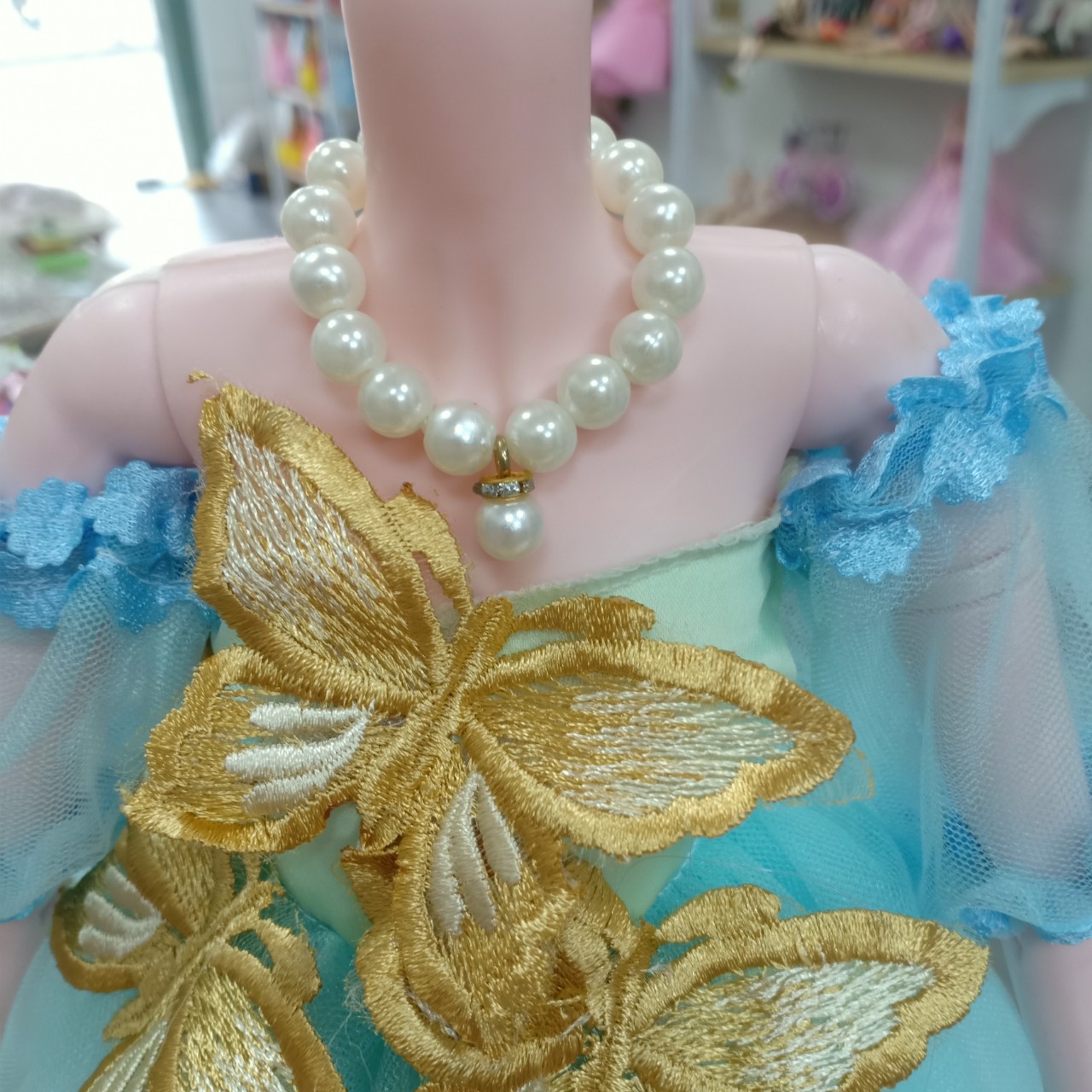 Mẫu váy đầm công chúa cho búp bê 1/3 ms36-42 Sunnydoll