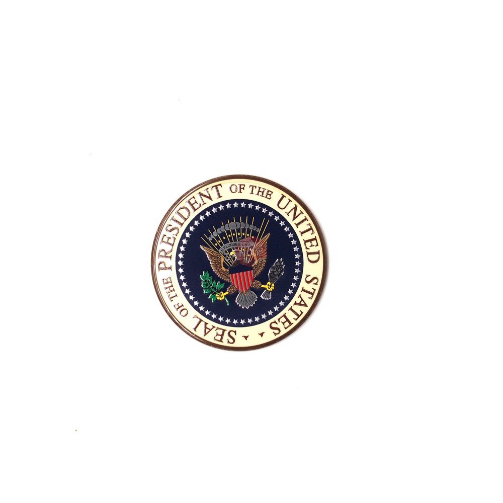 Seal of the President of the US - Sticker hình dán metal kim loại 3D