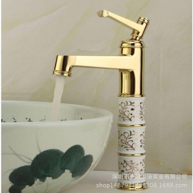 Lavabo nóng lạnh 30cm