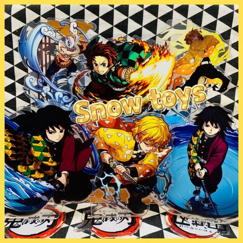 Mô Hình Tượng Standee Acrylic Mica 2 mặt Thanh Gươm Diệt Quỷ - Kimetsu No Yaiba - Tanjiro Nezuko Zenitsu Rengoku Giyu