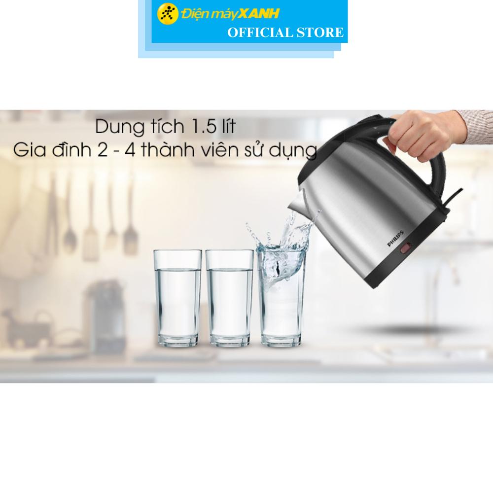 Bình siêu tốc Philips 1.5 lít HD9306 - Hàng Chính Hãng