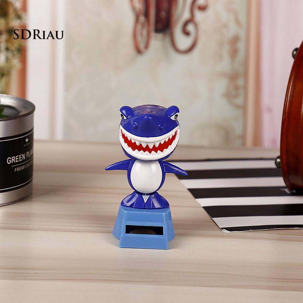HÀNG đã về ! cá mập dùng năng lượng mặt trời trang trí xe hơi