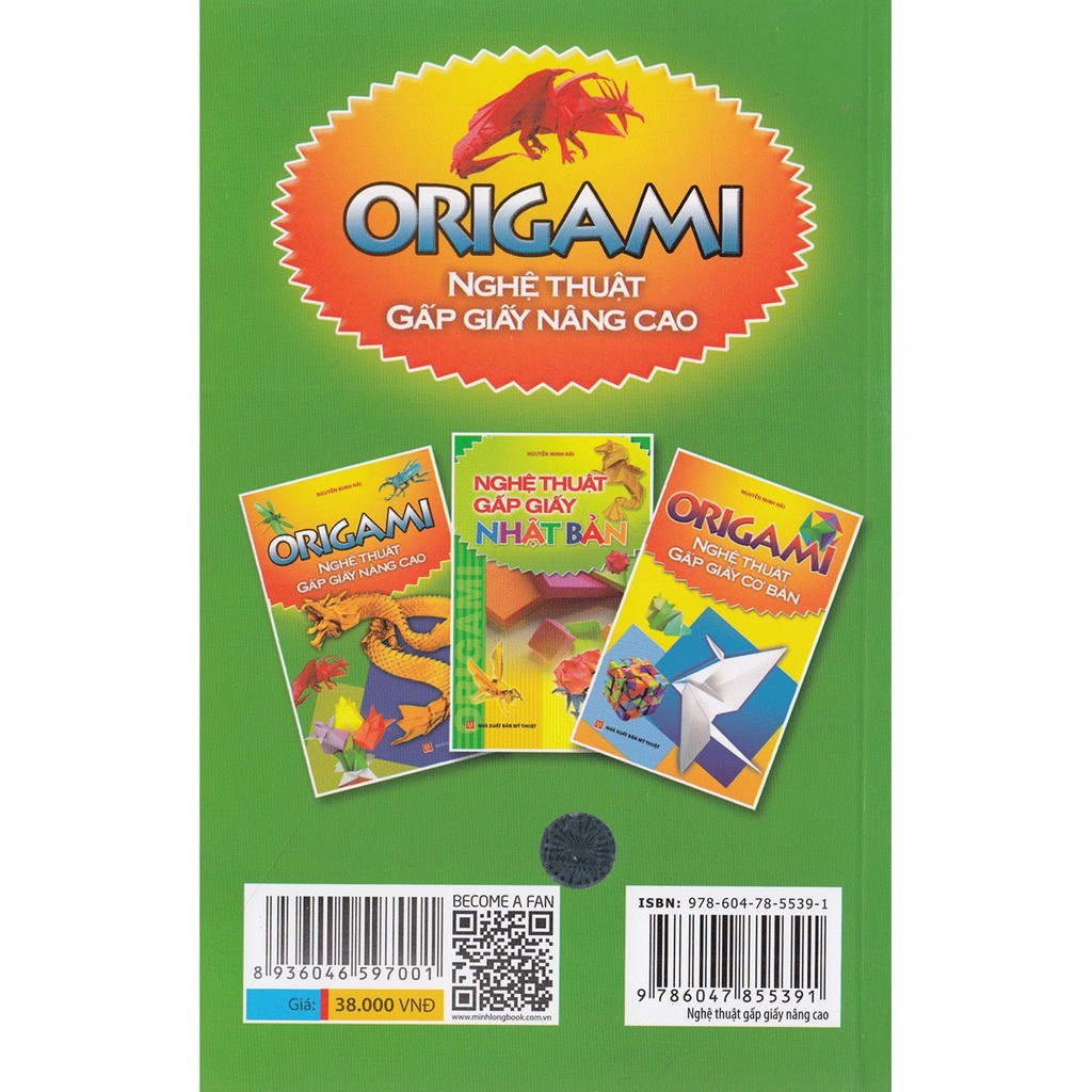 Sách- Origami - Nghệ Thuật Gấp Giấy Nâng Cao (ML)