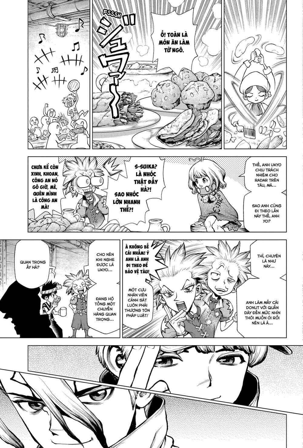 dr.stone - hồi sinh thế giới chapter 209 15