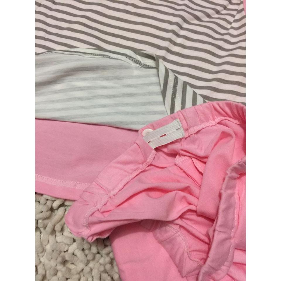 Bộ bầu dài tay mặc nhà cho con bú