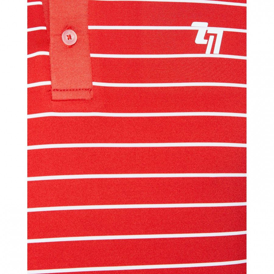 Áo Thể Thao Nam Tennis Polo Red/Wht - H8110