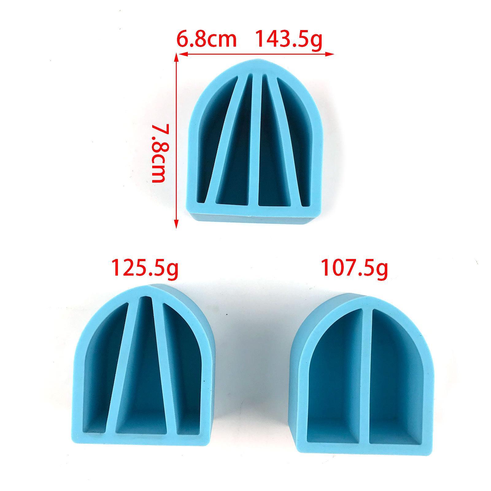 2x Silicone Distributing Cup Toning UV Light Home Decor DIY Casting