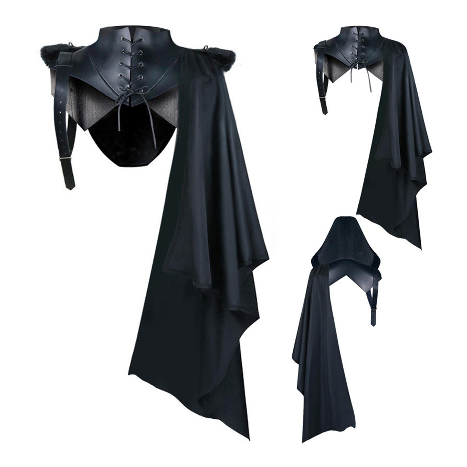 Costume cloak with unisex cape gothic punk S