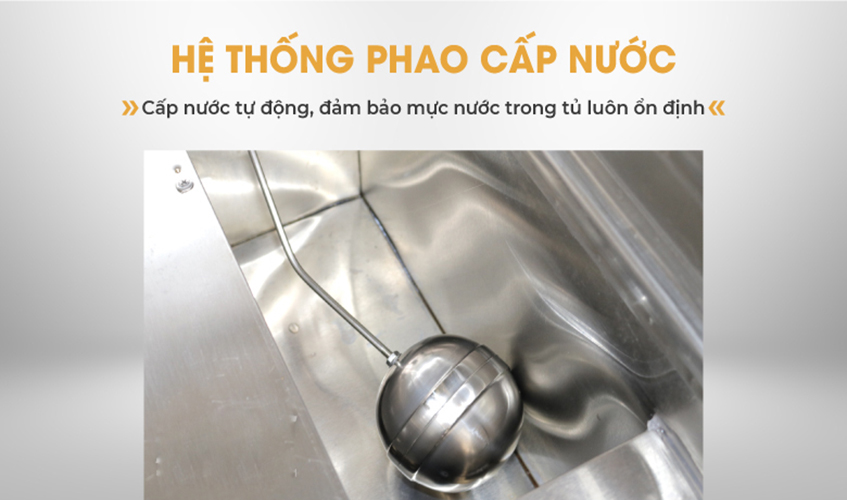 Tủ Nấu Cơm 60 Kg Gạo/ Mẻ Bằng Gas 12 Khay Inox 304 NEWSUN - Hàng Chính Hãng