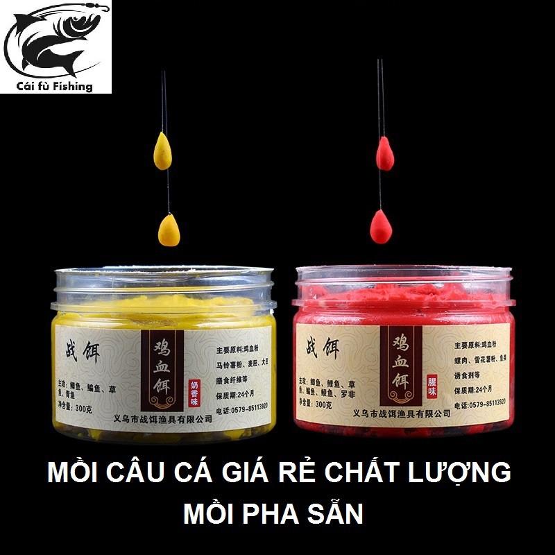 MỒI CÂU TRỘN SẴN MÙI THƠM HẤP DẪN CÁ-SIÊU NHẠY