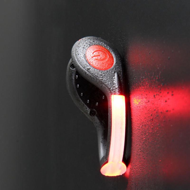Đảm bảo chất lượng đèn flash tùy chỉnh đèn chạy bộ thể thao ngoài trời dạ quang kẹp giày ban đêm đèn chạy bộ lễ hội âm nhạc đèn LED cảnh báo đèn flash kẹp giày