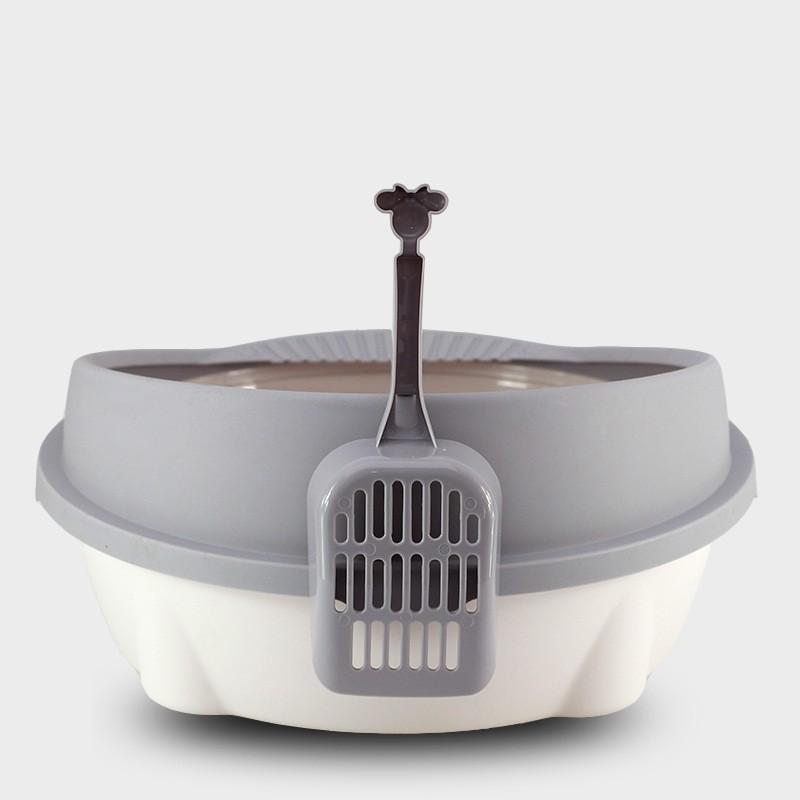 Khay vệ sinh hình elip cho mèo hàng cao cấp có sz lớn cho bé 10kg
