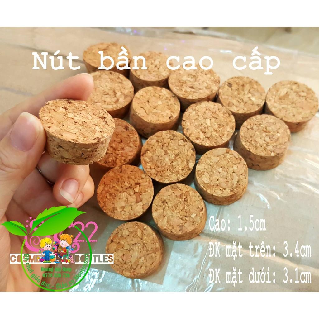 Set 4 Nút bần cho bé tập đóng đinh hoặc nút bình