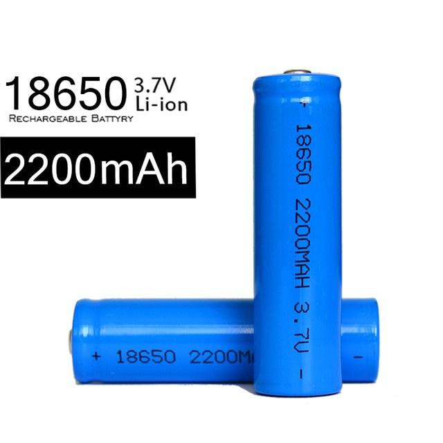 Pin sạc 18650 LSY công suất thực 2200Mah cho box sạc, đèn pin đội đầu, quạt, mic, cell laptop...