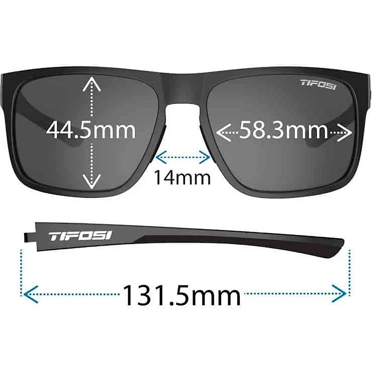 Kính Thể Thao Chạy Bộ TIFOSI SWICK ONYX FADE Tròng Clear