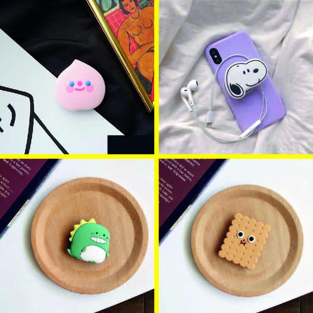 Popsocket Giá Đỡ Silicon Hình Thú 8 Mẫu