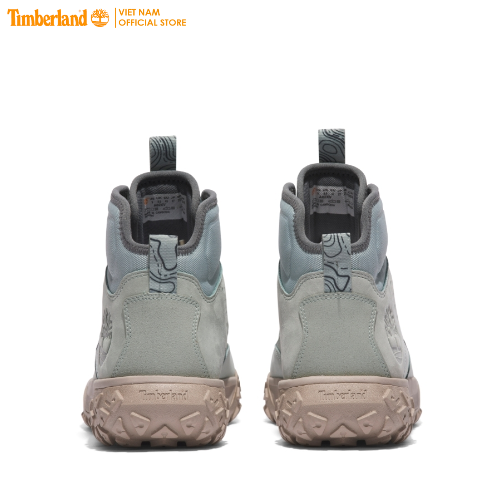 [Original] Timberland Giày Thể Thao Nam Leo Núi GreenStride Motion 6 Mid Leather Grey Nubuck TB0A62XVNF