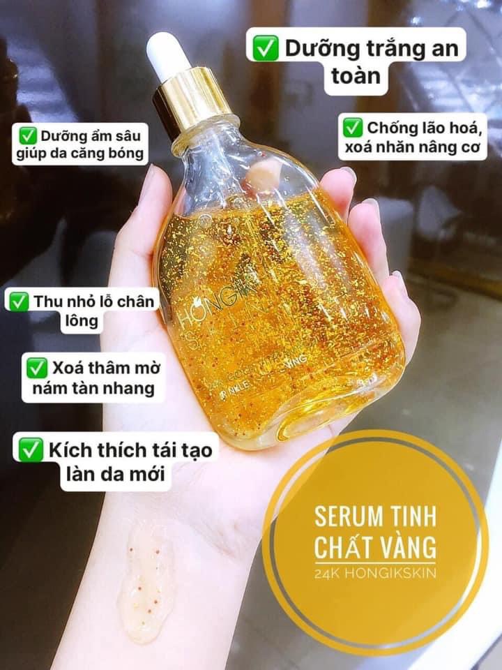 Tinh Chất Dưỡng Da Hongikskin 24K Gold Vita Ampoule