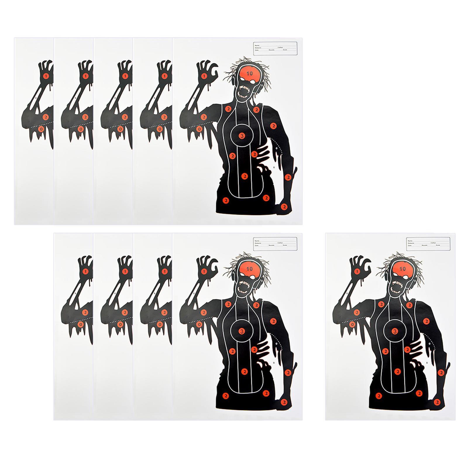 Paper Shooting Target Indoor and Outdoor Shooting Range for Shooting Practice Hunting