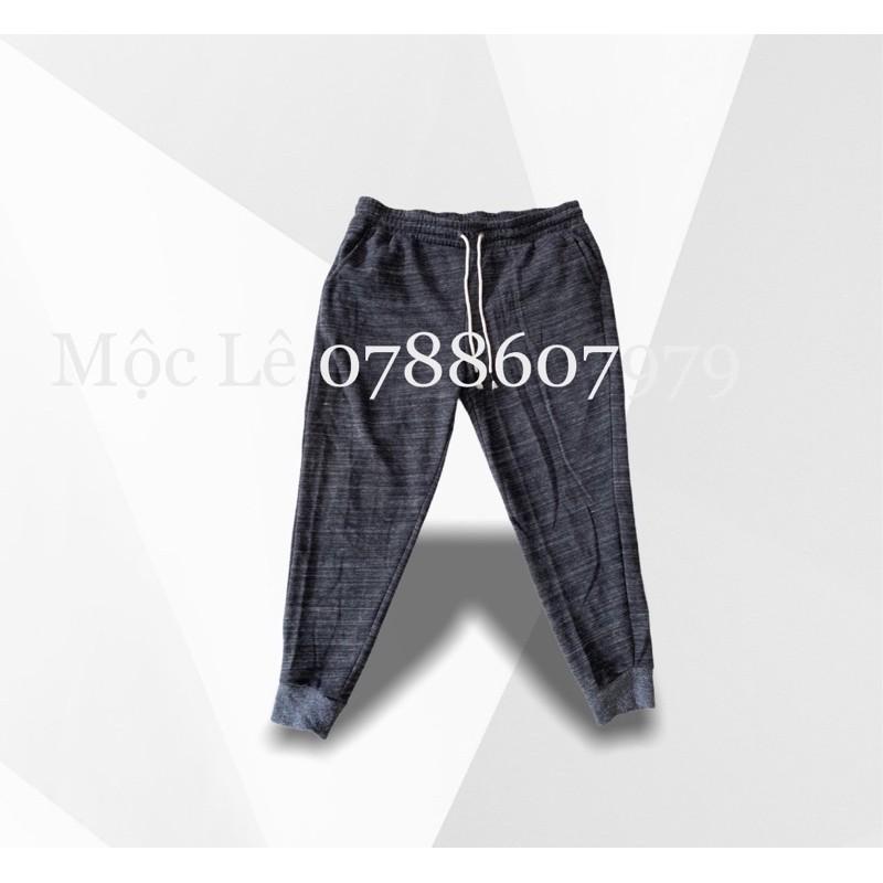 70-90kg Quần jogger nỉ unisex