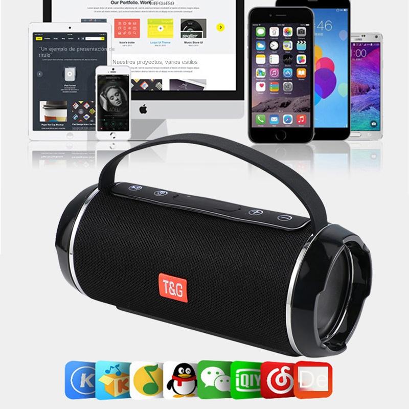 Loa bluetooth không dây chống thấm chất lượng cao chất lượng âm thanh nhỏ Double Soundbar loa hộ gia đình Outdoor Loud loa siêu trầm màu: Xám
