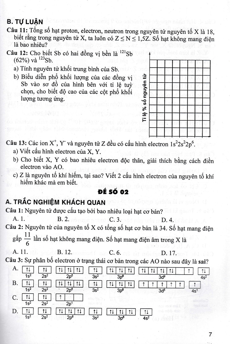 Tuyển Tập Đề Kiểm Tra Môn Hóa Học 10 (Biên Soạn Theo Chương Trình GDPT Mới) - Cao Cự Giác