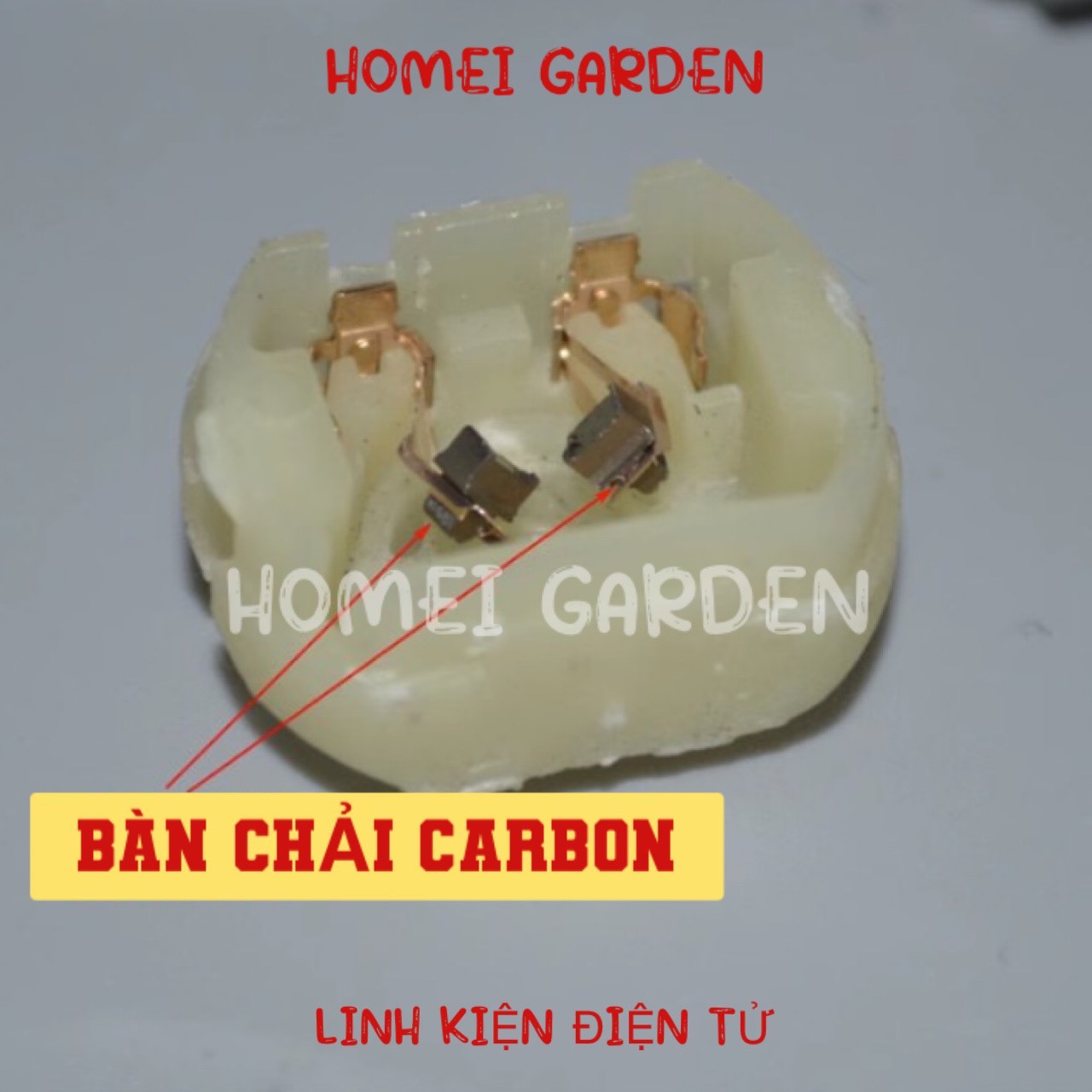 Mô tơ motor 130 trục hoa 6V - 12V 3460 - 6920RPM bàn chải carbon dùng cho gương chiếu hậu mới 100% - HM0184