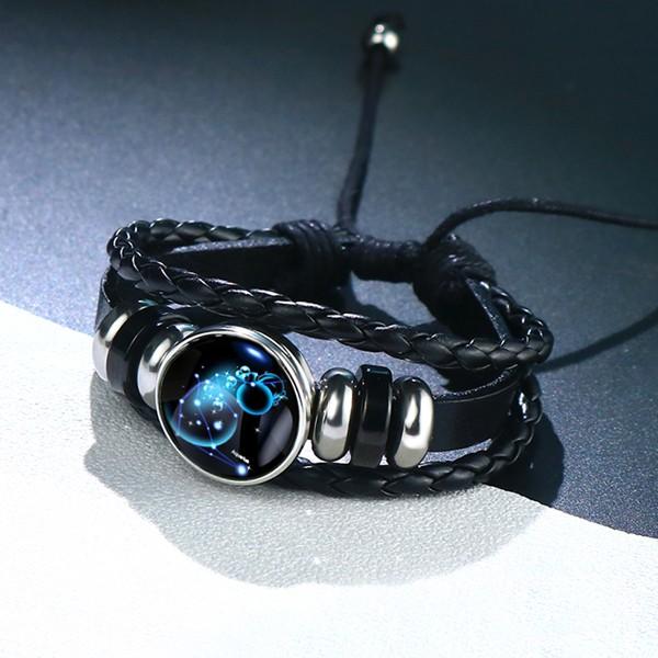 VÒNG TAY 12 CUNG HOÀNG ĐẠO DÂY RÚT VT03