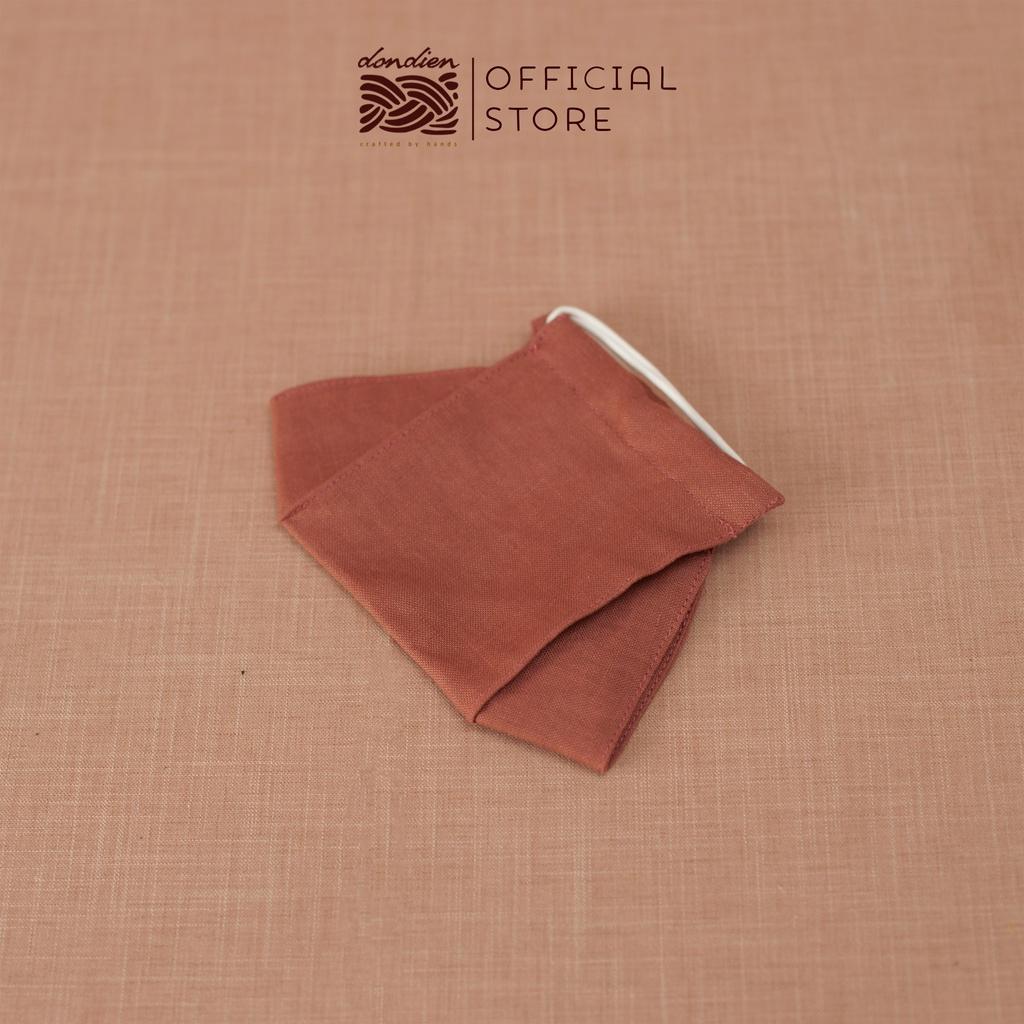 Khẩu trang 3D linen